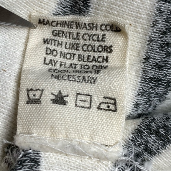 Max Studio Weekend Terry Striped Shift Dress Small - Picture 5 of 6